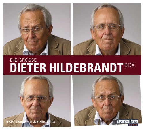 Die große Dieter Hildebrandt-Box: Mit "Nie wieder 80" / "Dieter Hildebrandt wirft ein" / "Ausgebucht" / "Ich musste immer lachen" / "Vater unser gleich nach der Werbung" von Random House Audio